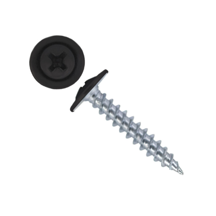 Саморез ПШ 4,2х19 (1000шт) шлиц PH2 RAL 8019